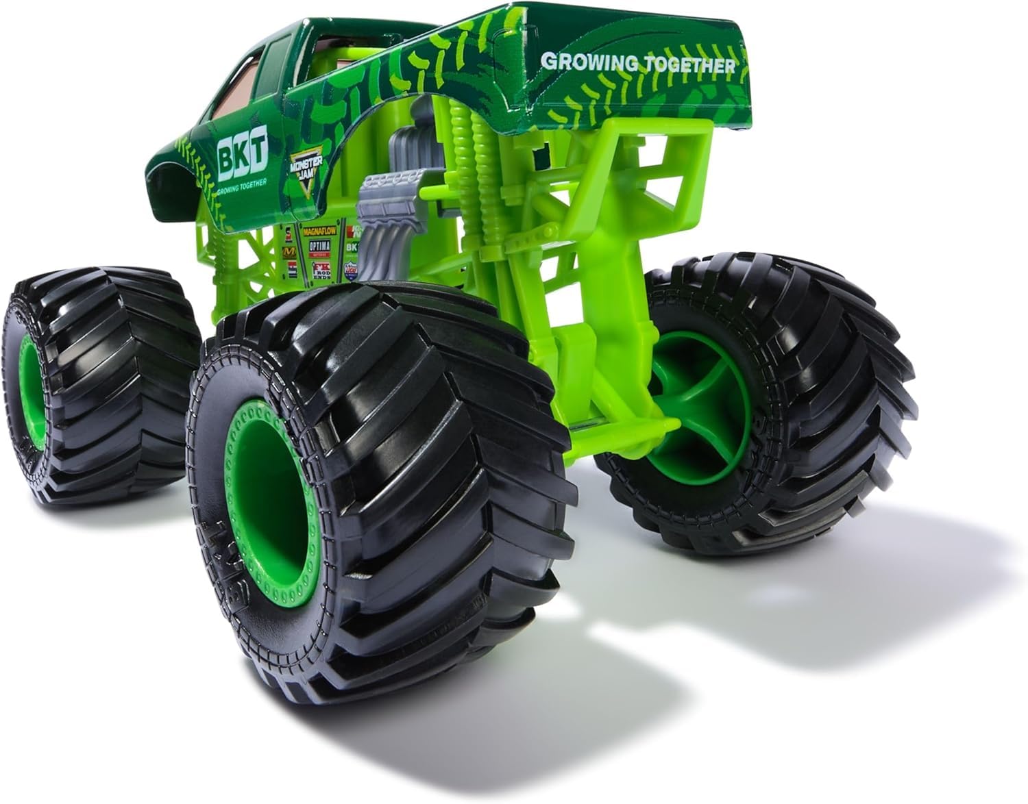 MONSTER JAM 公式モンスタージャムコレクション モンスタートラック Amazon.co.jp: Monster Jam 公式 BKT モンスタートラック、グリーン 1